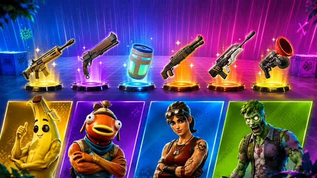 RELOAD 4X4X4X4 FFA — Fortnite Creative map