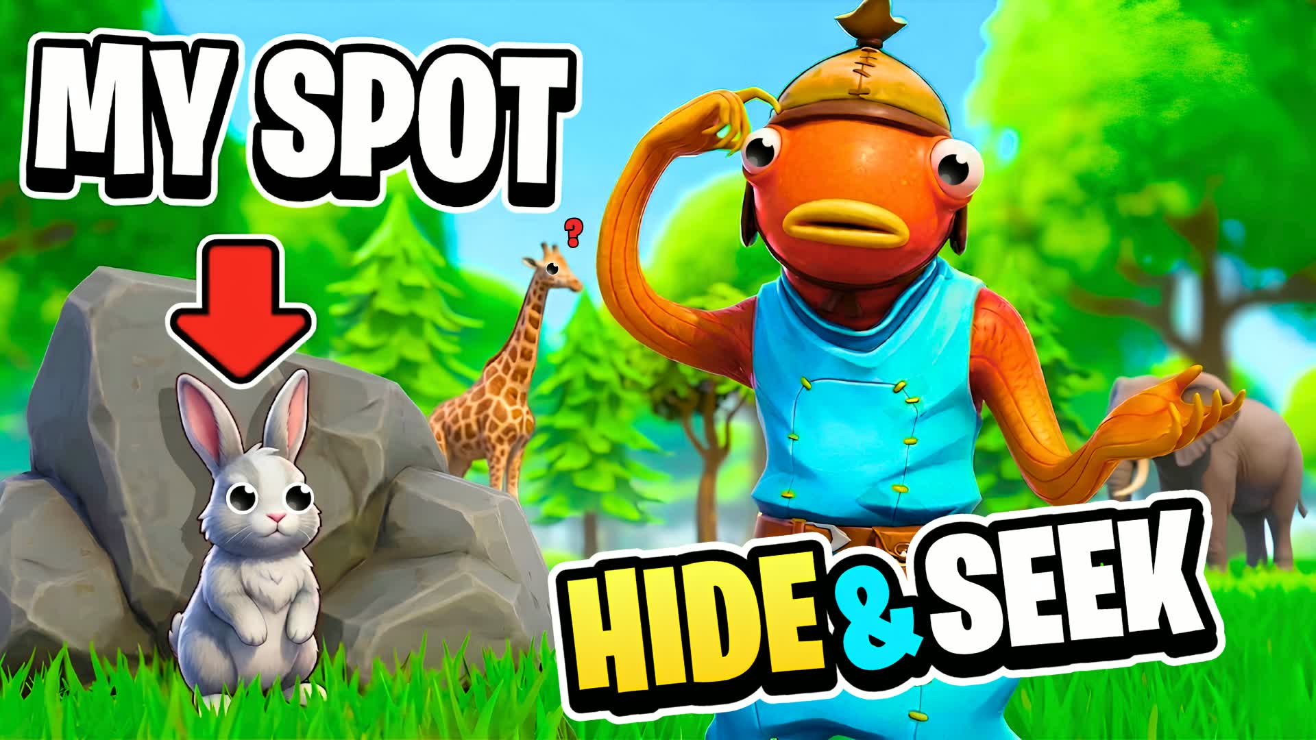 ZOO OR DIE HIDE AND SEEK — Fortnite Creative map