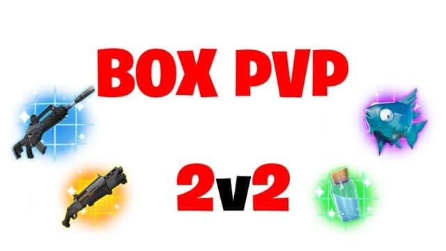 BOXFIGHT 2V2 — Fortnite Creative map cover art