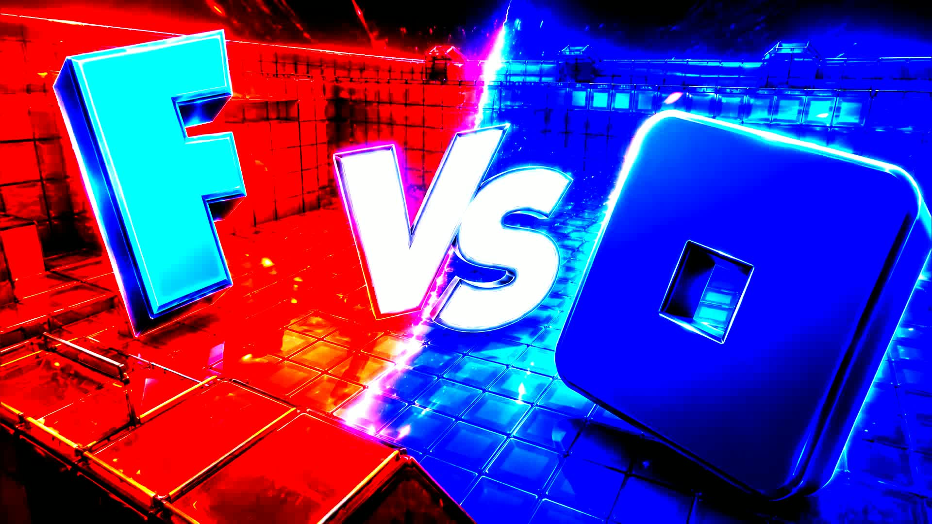 RED VS BLUE RICOCHET RUN 🔴🔵 — Fortnite Creative map
