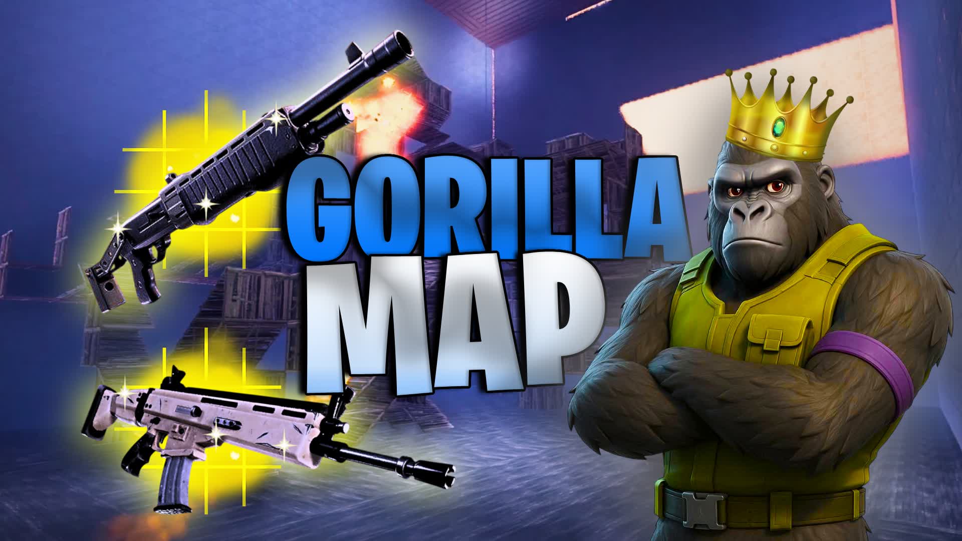 Gorilla Map | Free for All — Fortnite Creative map