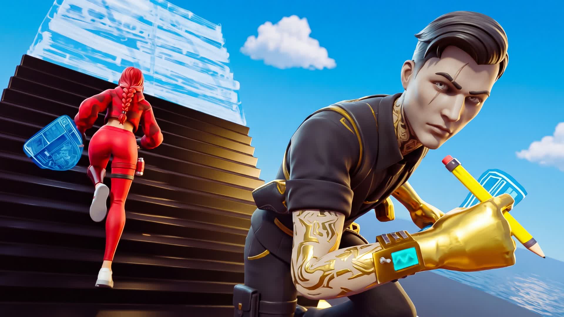 1v1 Build Fight ! [Nako] — Fortnite Creative map