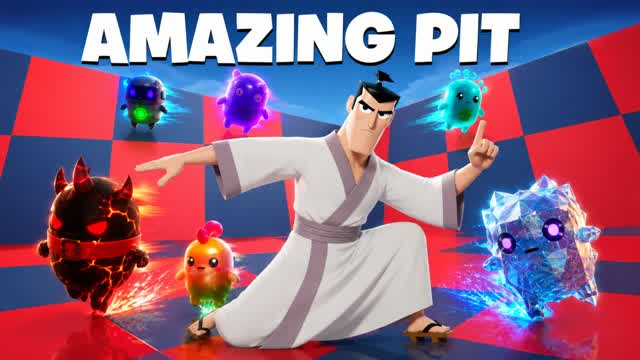 ♾️ AMAZING PIT 🌀 — Fortnite Creative map cover art