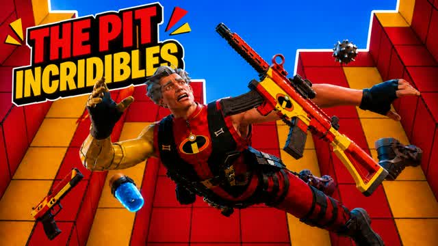THE PIT INCREDIBLES - FREE FOR ALL — Fortnite Creative map