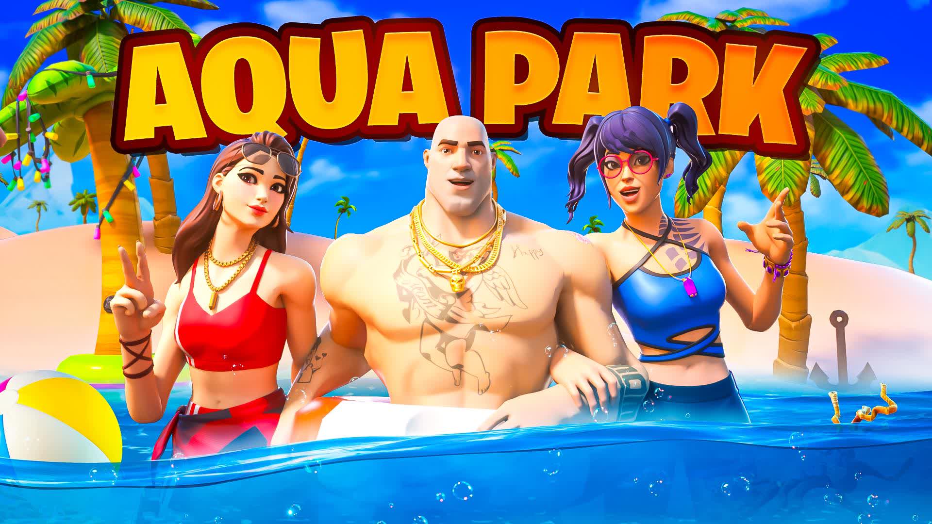 AQUAPARK HIDE AND SEEK — Fortnite Creative map