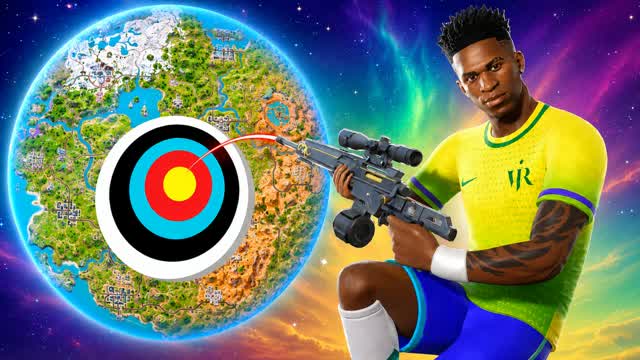 MASTER TRICKSHOT PARKOUR🎯 VINI JR — Fortnite Creative map