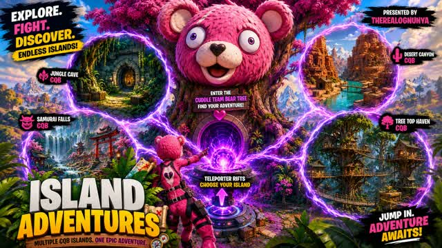 Island adventures — Fortnite Creative map