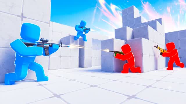 RED VS BLUE CRAZY RIVALS CRAZY — Fortnite Creative map