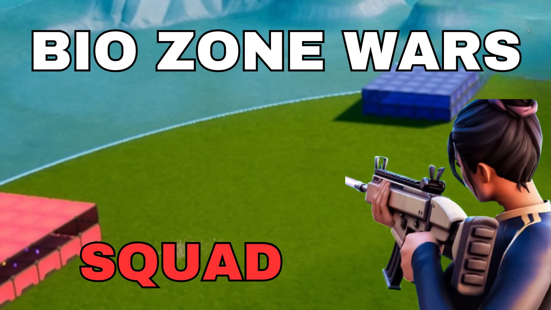 BIO ZONE WARS SQUAD — Fortnite Creative map
