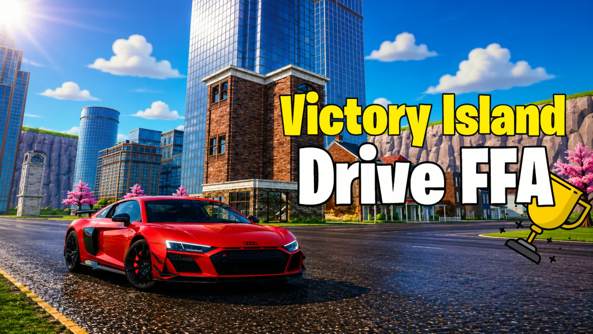 Victory Island Drive FFA 🏝️🏆 — Fortnite Creative map