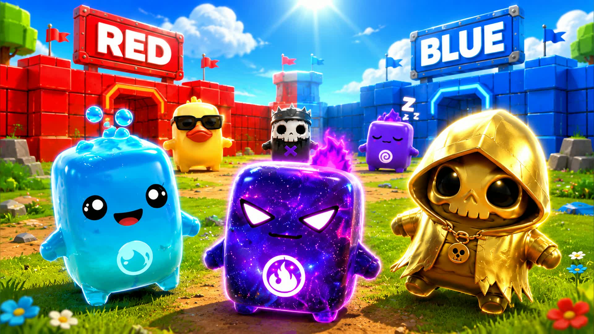 RED VS BLUE BATTLEPULSE 🔴🔵 — Fortnite Creative map