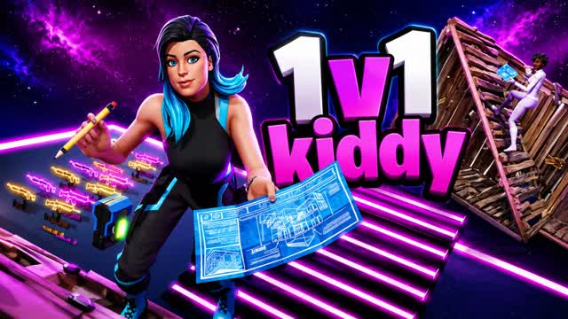 1v1 Kiddy — Fortnite Creative map
