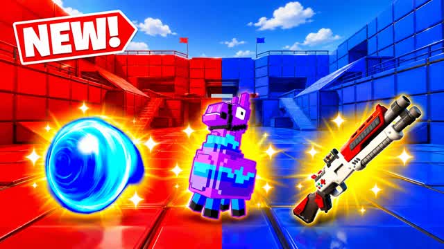 RED VS BLUE SHARP BEARING 🔴🔵 — Fortnite Creative map