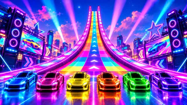 EXTREME MEGA RAMP - CAR GAME — Fortnite Creative map