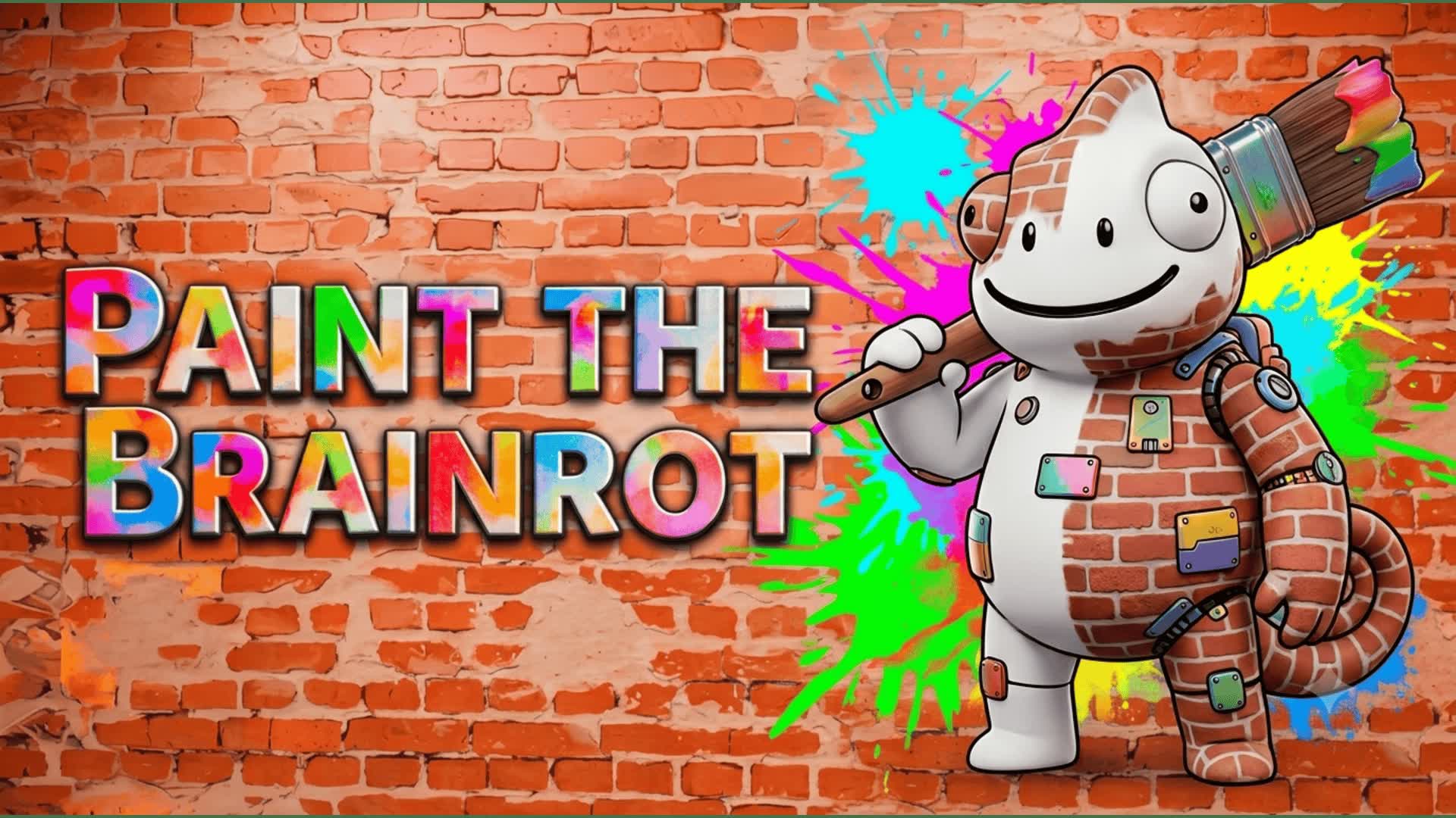 Paint The Brainrot — Fortnite Creative map