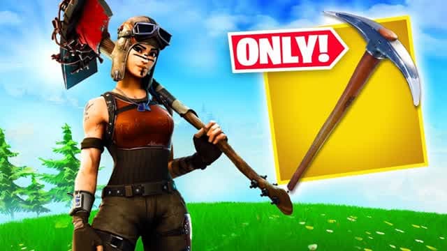 50 PLAYERS ONLY PICKAXE ZONE WARS — Fortnite Creative map cover art