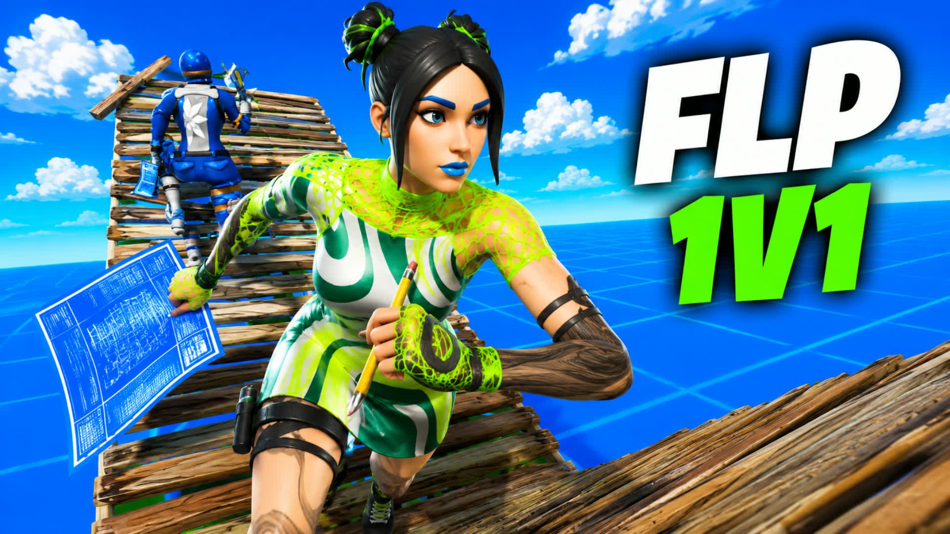 FLP 1V1 — Fortnite Creative map