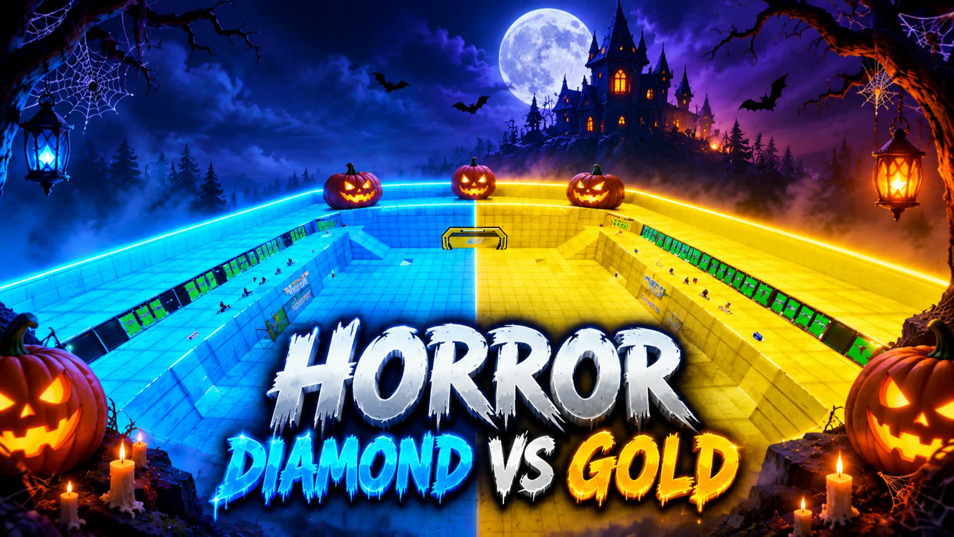 HORROR DIAMOND VS GOLD — Fortnite Creative map