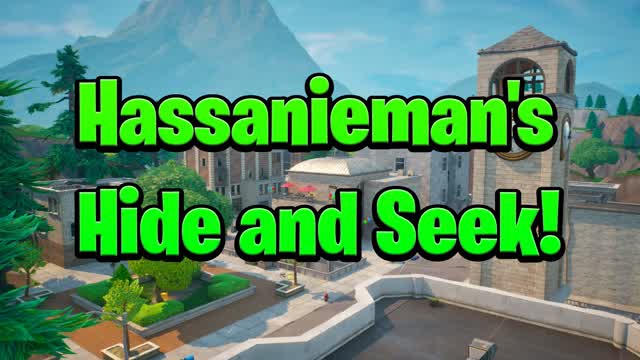Hassanieman's Tilted Hide n Seek — Fortnite Creative map cover art