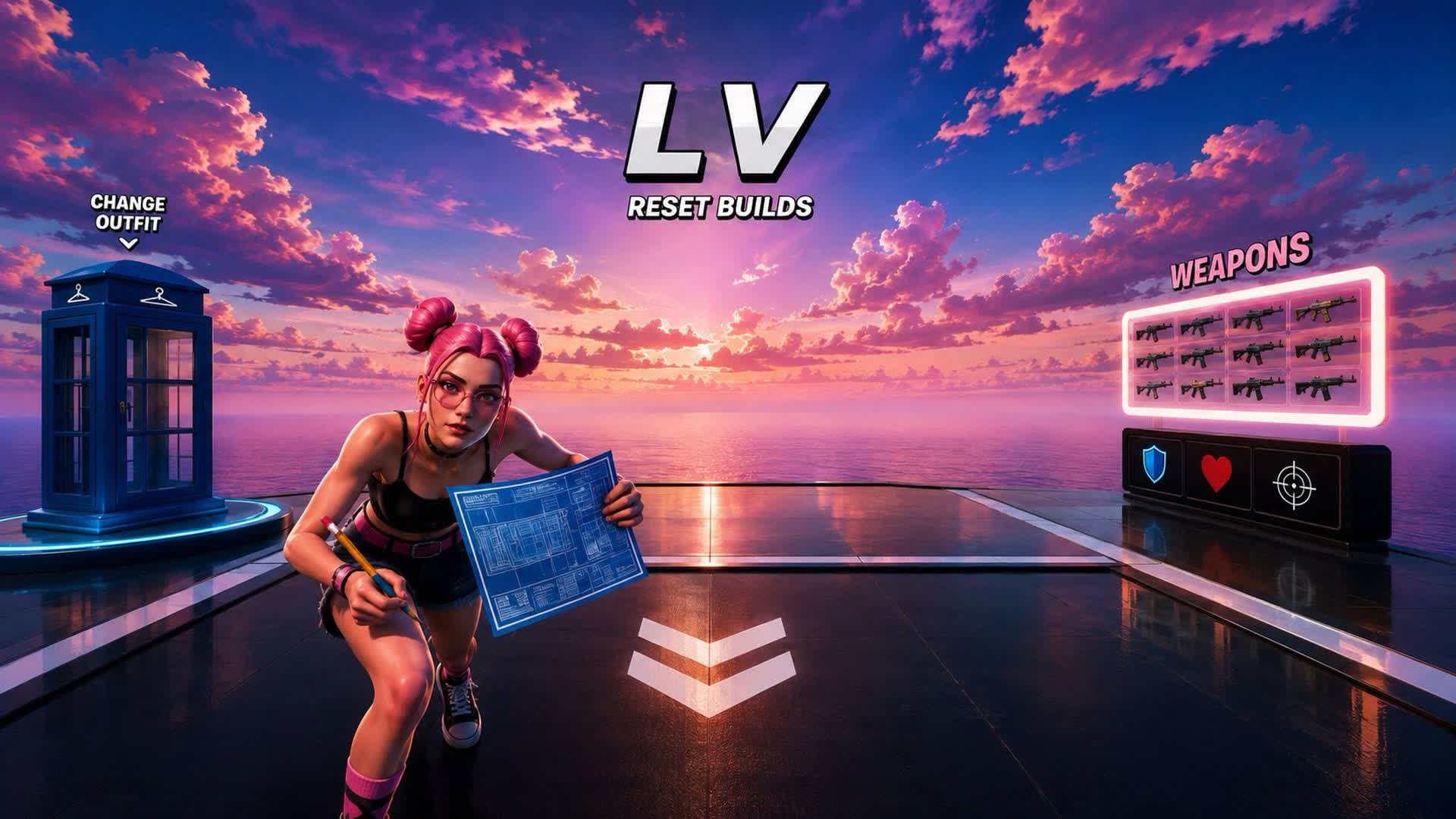 1V1 LV — Fortnite Creative map