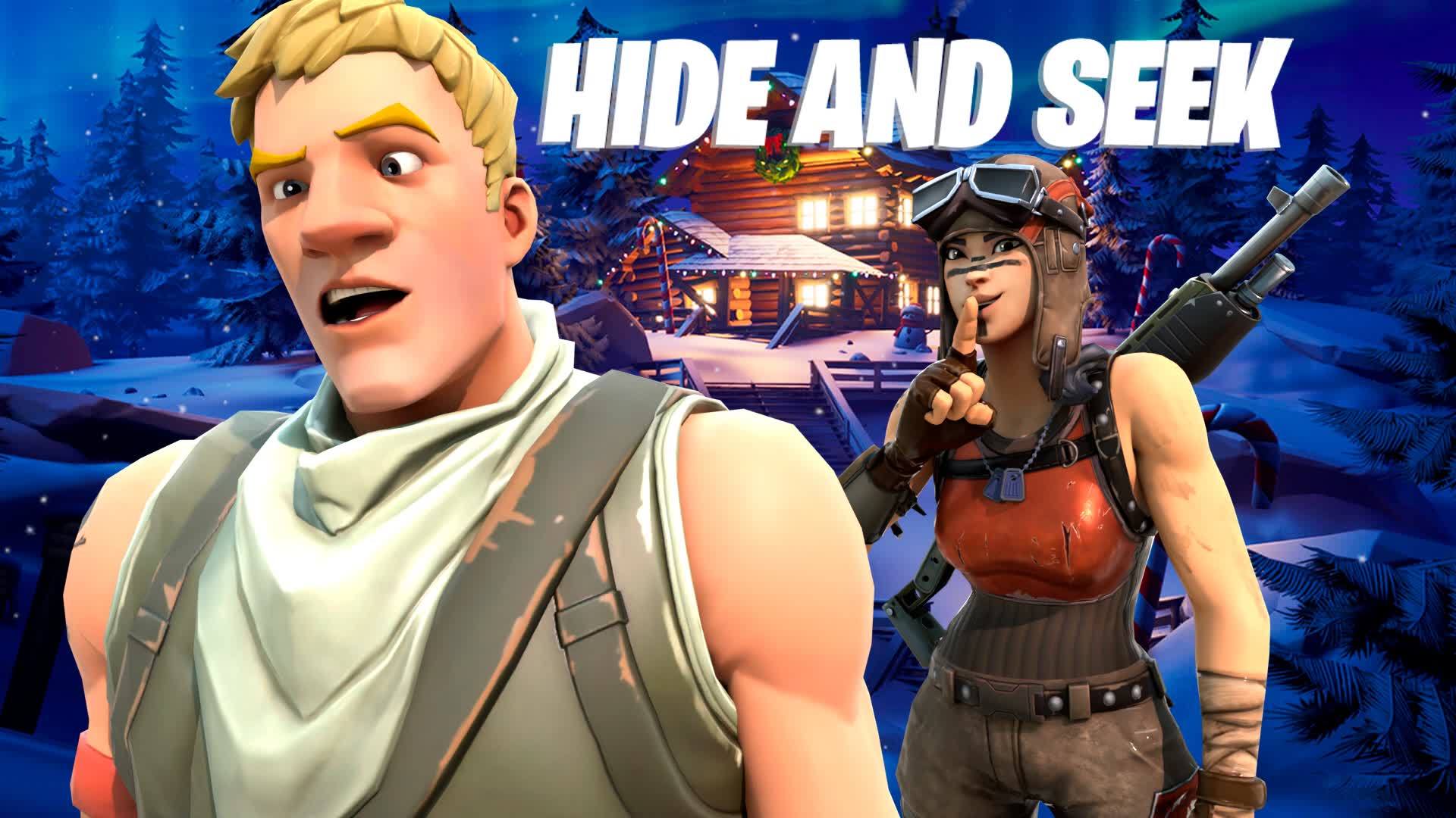 HIDE AND SEEK CHRISTMAS — Fortnite Creative map