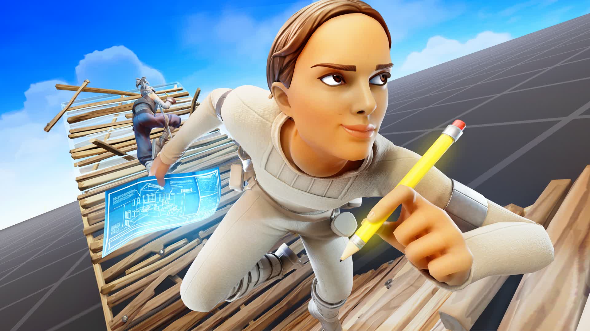 1V1 MYKE 1V1V1 — Fortnite Creative map