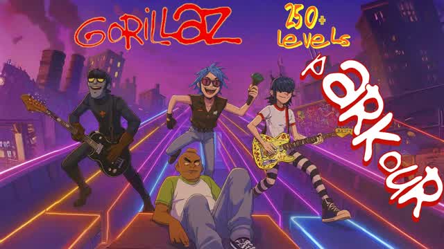 PARKOUR RACE GoRiLLaz 🏁 — Fortnite Creative map