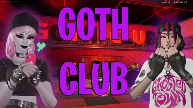 💜Goth Club🖤 — Fortnite Creative map