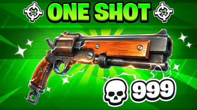 CHAPTER 2 GUN GAME ONE SHOT 🎯 — Fortnite Creative map cover art