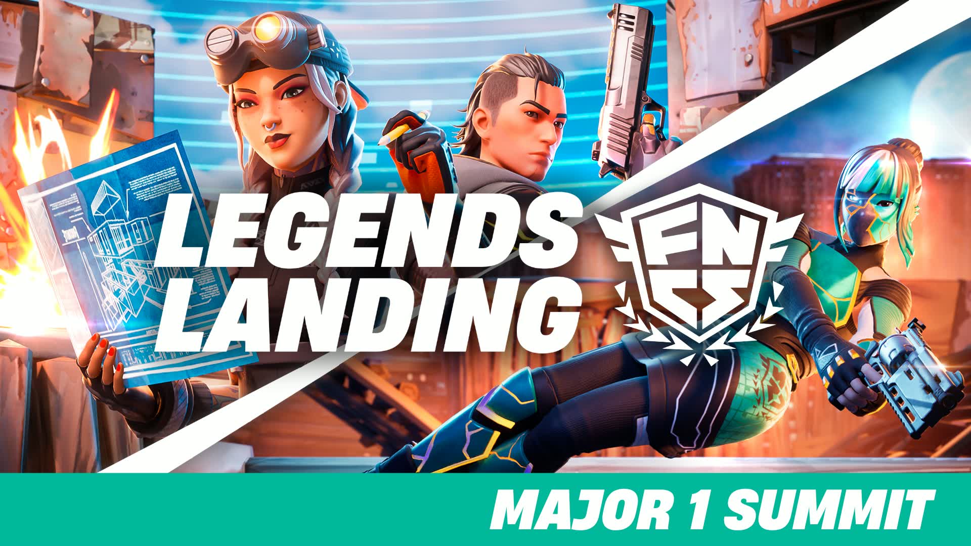Legends Landing — Fortnite Creative map