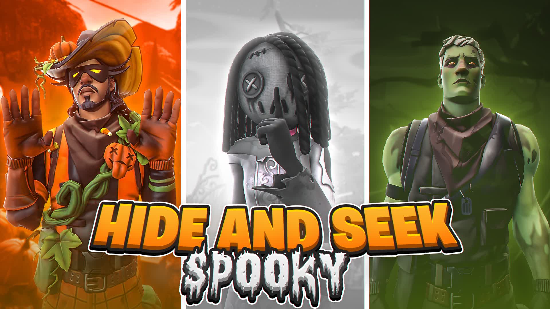🎃 SPOOKY HALLOWEEN HIDE AND SEEK 🎃 — Fortnite Creative map