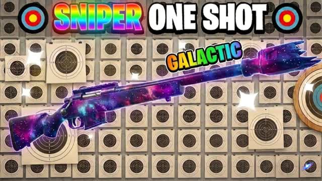 SNIPER ONE SHOT GALACTIC🌌 — Fortnite Creative map cover art