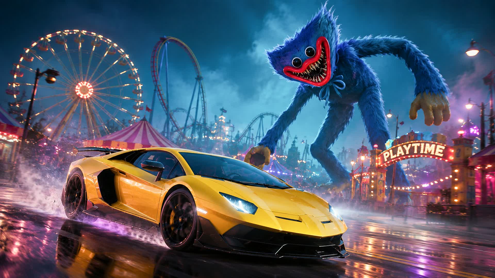 POPPY PLAYTIME DRIVE CITY 🚗 — Fortnite Creative map
