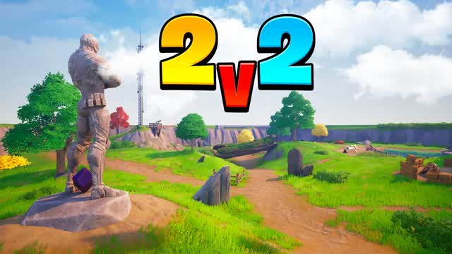 Zero Build 2V2 — Fortnite Creative map cover art