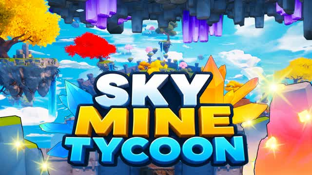 SKY MINE TYCOON — Fortnite Creative map cover art
