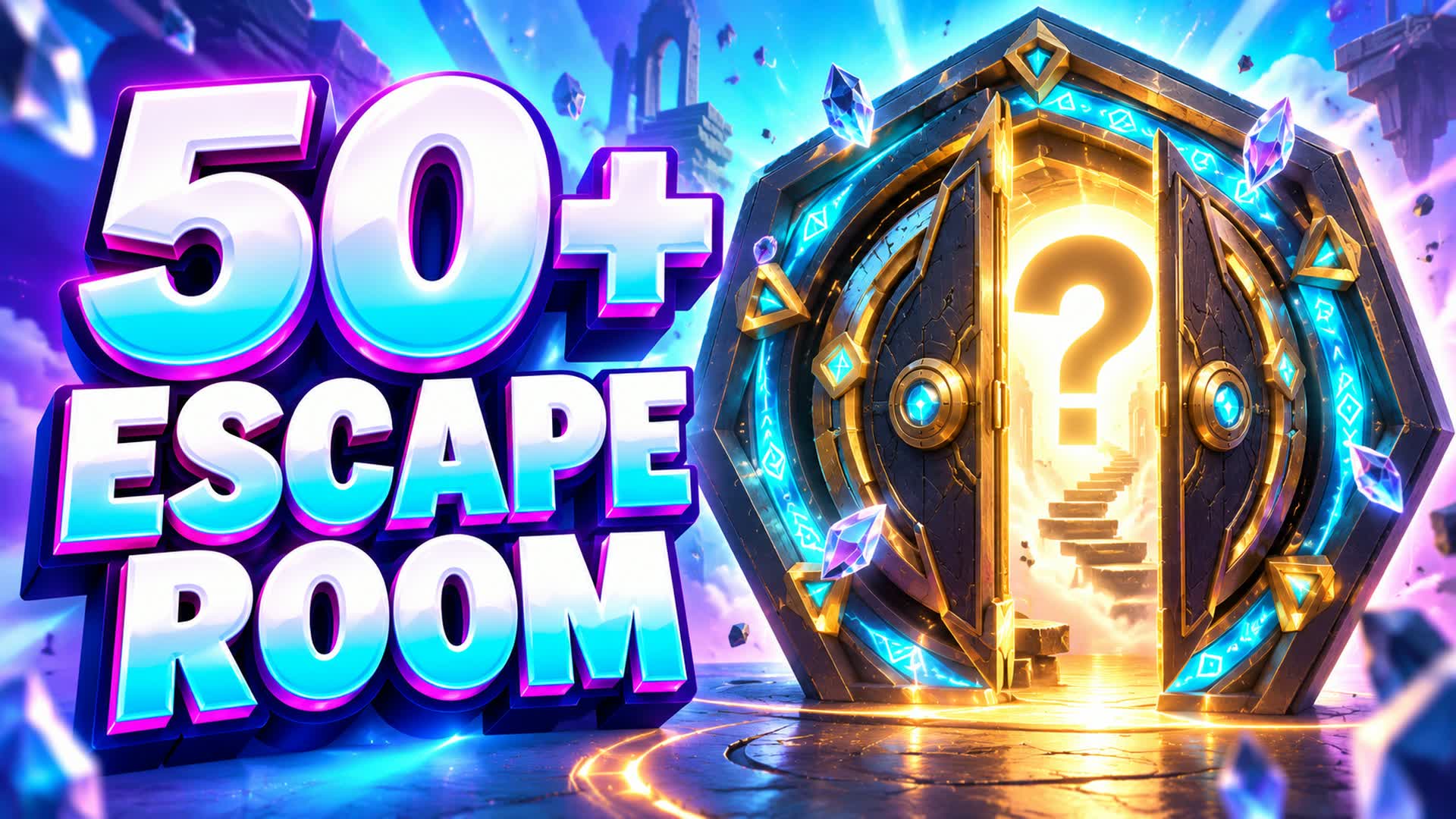 THE FINAL DOOR 50+ ESCAPE ROOMS — Fortnite Creative map