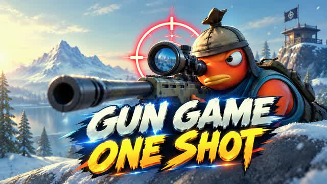 SNOW GUN GAME❄️ — Fortnite Creative map