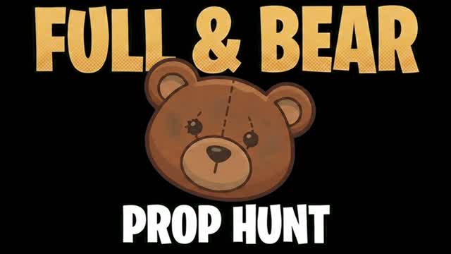 FULL & BEAR 🐻 PROP HUNT CACHE CACHE — Fortnite Creative map