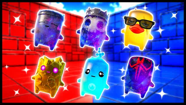 RED VS BLUE FOCUSFIELD 🔴🔵 — Fortnite Creative map cover art