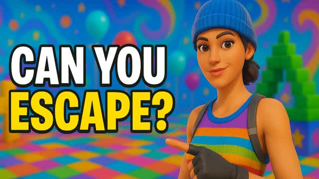 Escape the World — Fortnite Creative map cover art