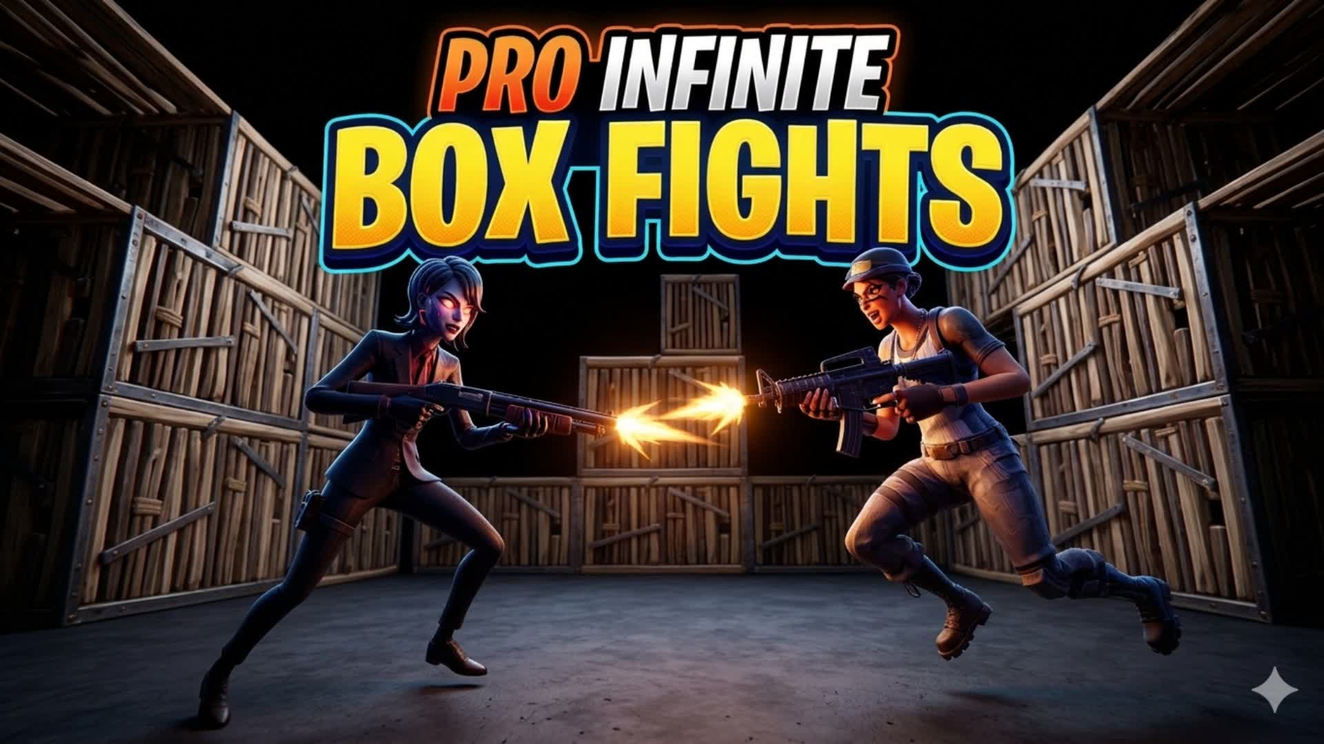 Pro infinite Box Fights>< — Fortnite Creative map