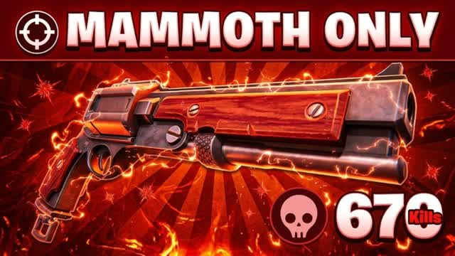 ✨SUPER ONLY MAMMOTH✨ Tilted Towers 🧨🎁 — Fortnite Creative map