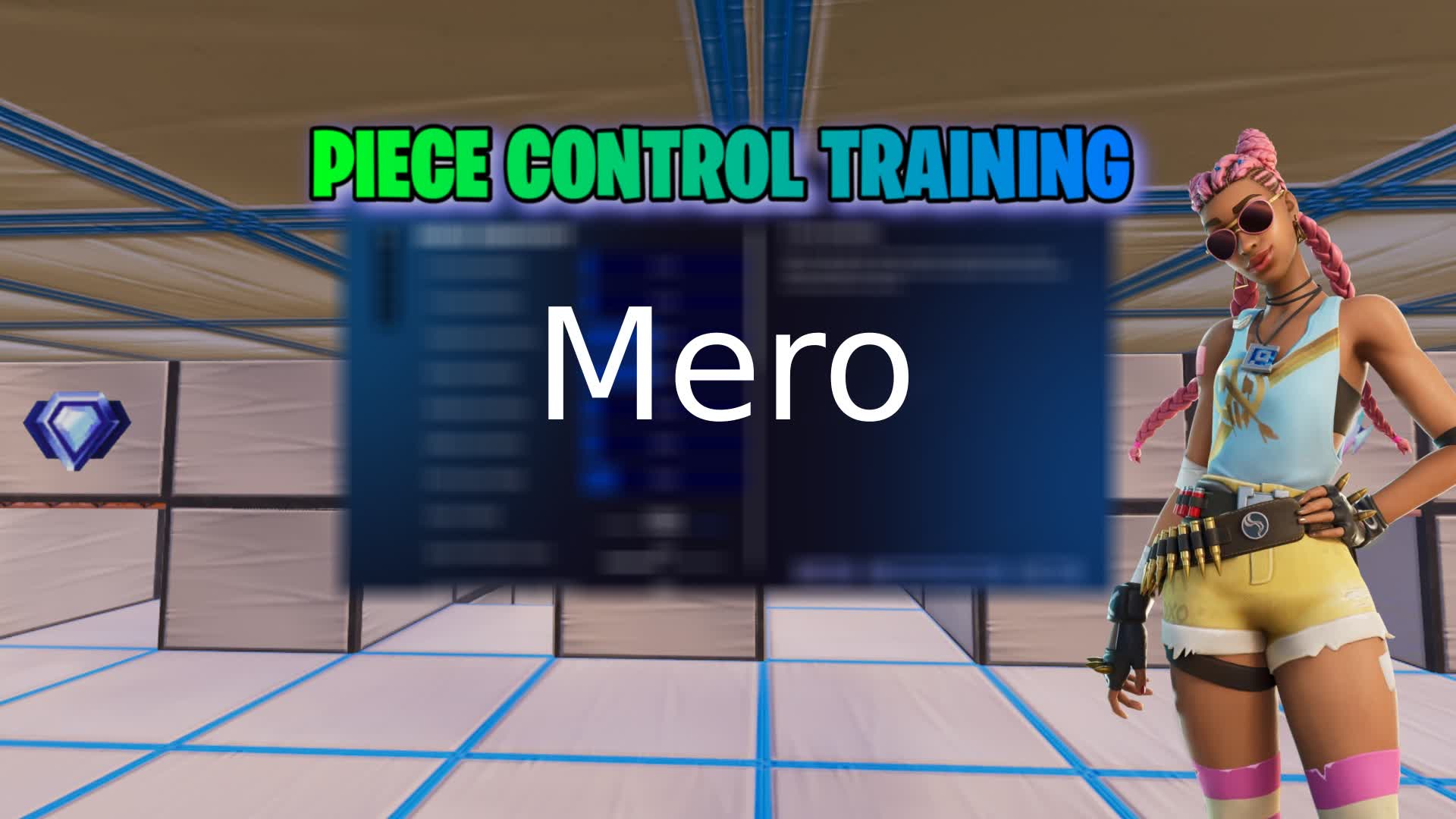 Mero PIECE CONTROL SETTINGS — Fortnite Creative map