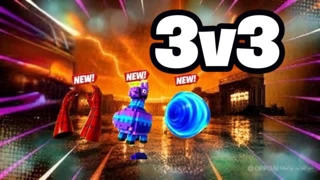GRAND 3V3 ROAD 💯 — Fortnite Creative map