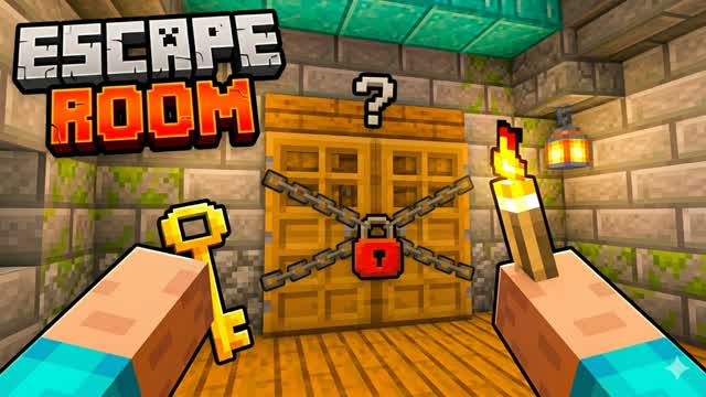 BLOCK ESCAPE ROOM🗝️ — Fortnite Creative map cover art