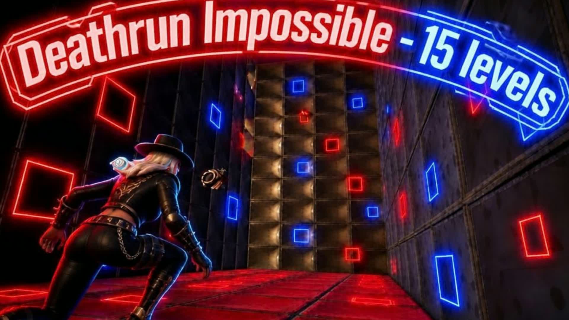 Deathrun Impossibe 15 Level — Fortnite Creative map