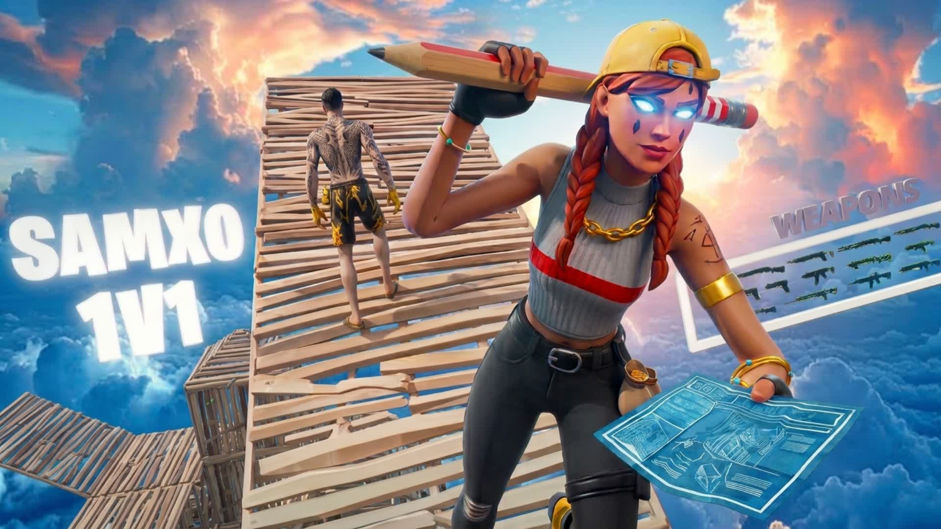SAMXO 1V1 — Fortnite Creative map