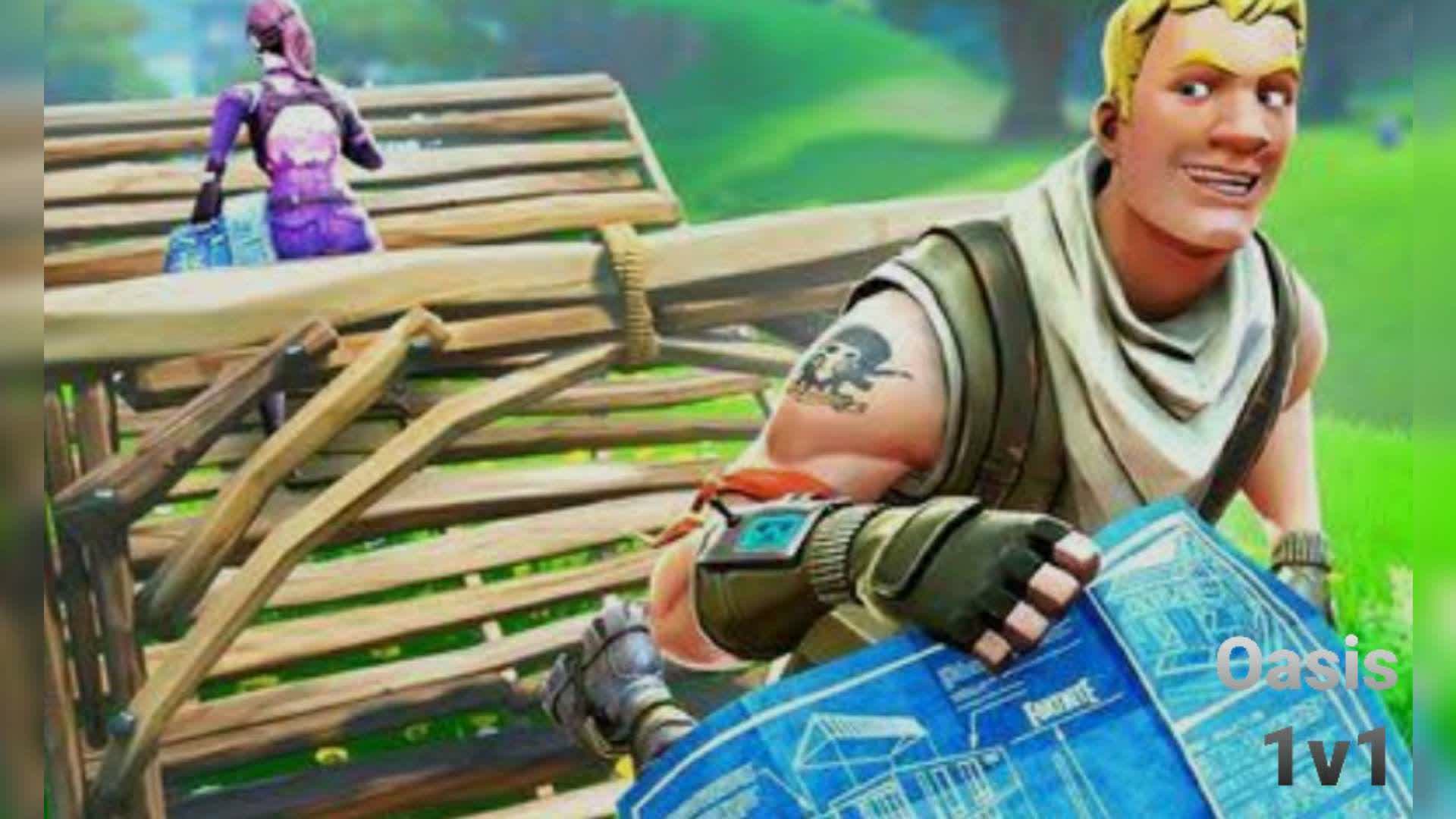 Oasis 1v1 — Fortnite Creative map