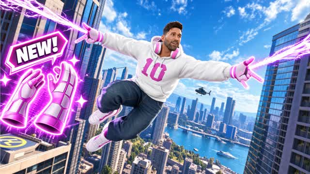 😎GUN GAME SPIDER GUN GAME🔫 — Fortnite Creative map cover art