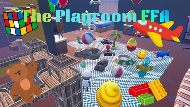 The Playroom FFA — Fortnite Creative map cover art